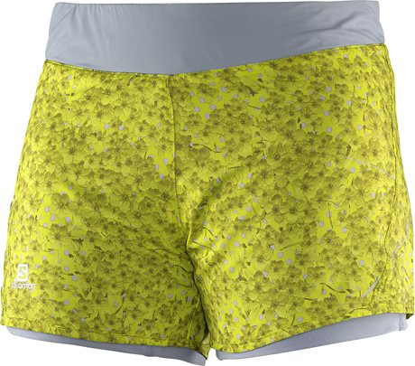 SALOMON shorts Park 2in1 W yellow