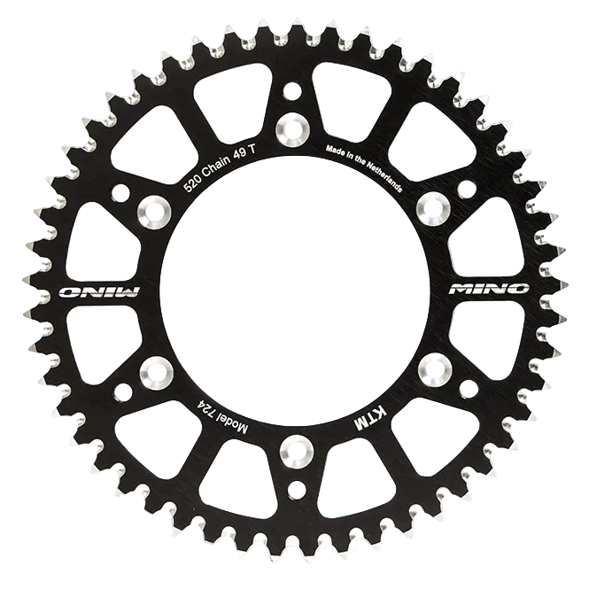 MINO rear sprocket HQ/KTM/GasGas black