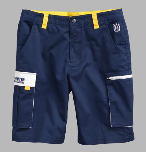HUSQVARNA šorti Team blue/yellow/white