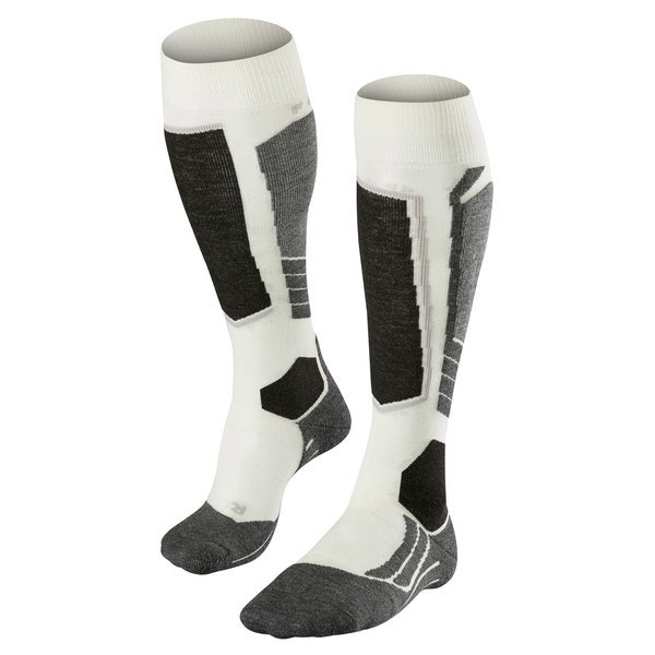 FALKE zeķes SK2 Women Wool grey/white