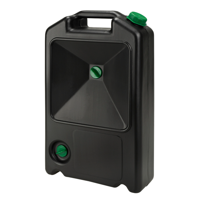 PE Drain Pan 7L black/green