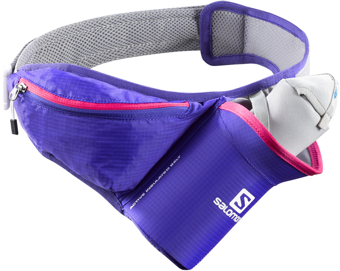 SALOMON josta ar pudeli Active Insulated Belt violet