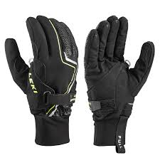 LEKI cross-counrty skiing gloves Nordic Cruise Shark black/yellow
