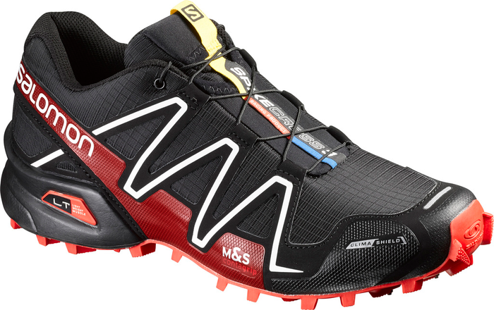 SALOMON apavi Spikecross 3 CS black/red