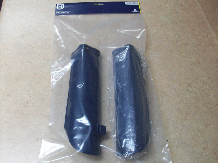 HUSQVARNA plastic guards fr shock absorbers TC 50/65 '17 blue