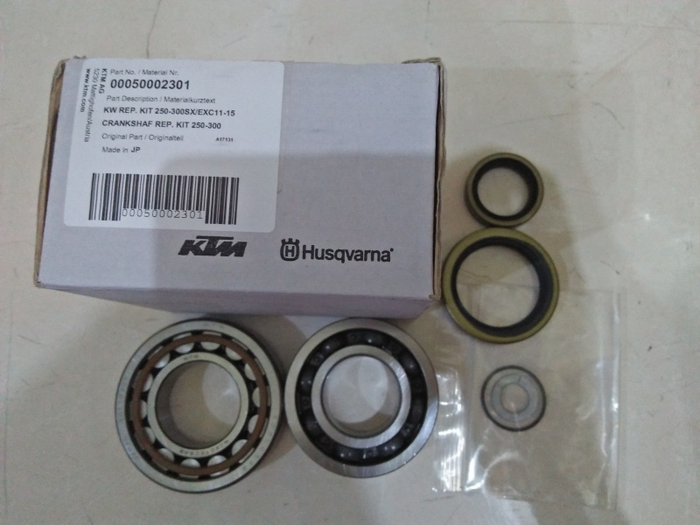 HUSQVARNA remkompl kloķv gultņi/blīvsl TC/TE 250/300 '14-'23
