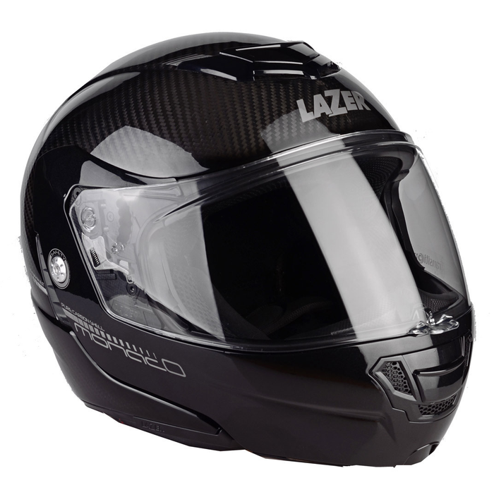 LAZER helmet MONACO Evo Pure Carbon black carbon