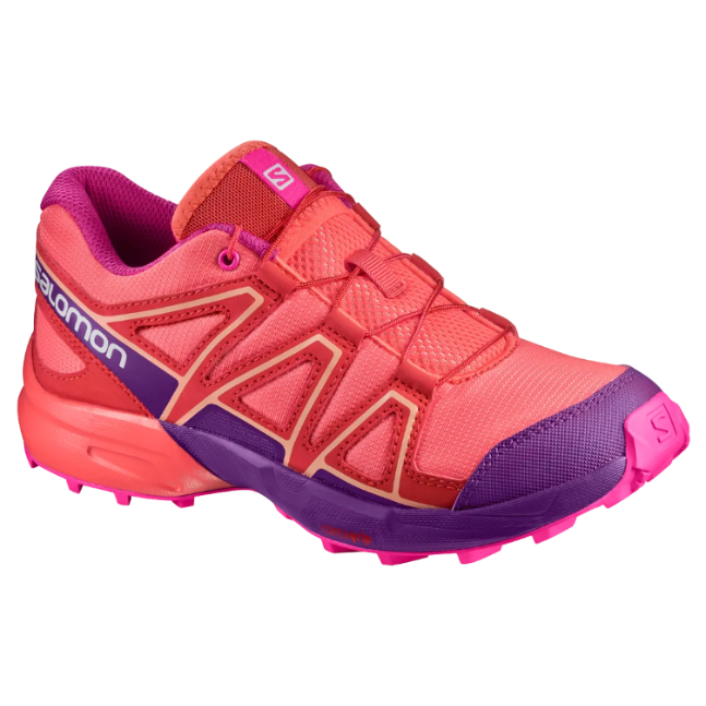 SALOMON shoes Speedcross J orange/purple