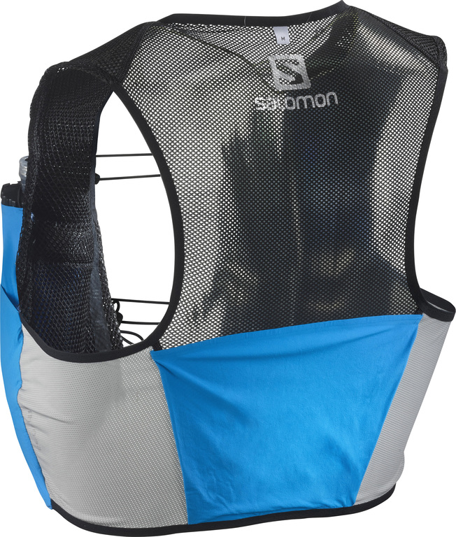 SALOMON vest with hydration S-Lab Sense 2 Set blue/black