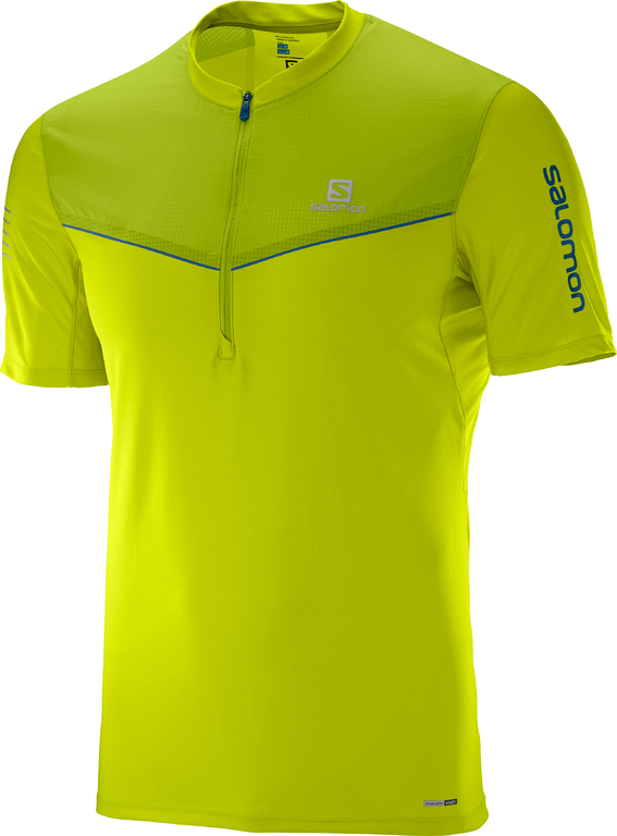 SALOMON shirt SS Fast Wing HZ Tee green