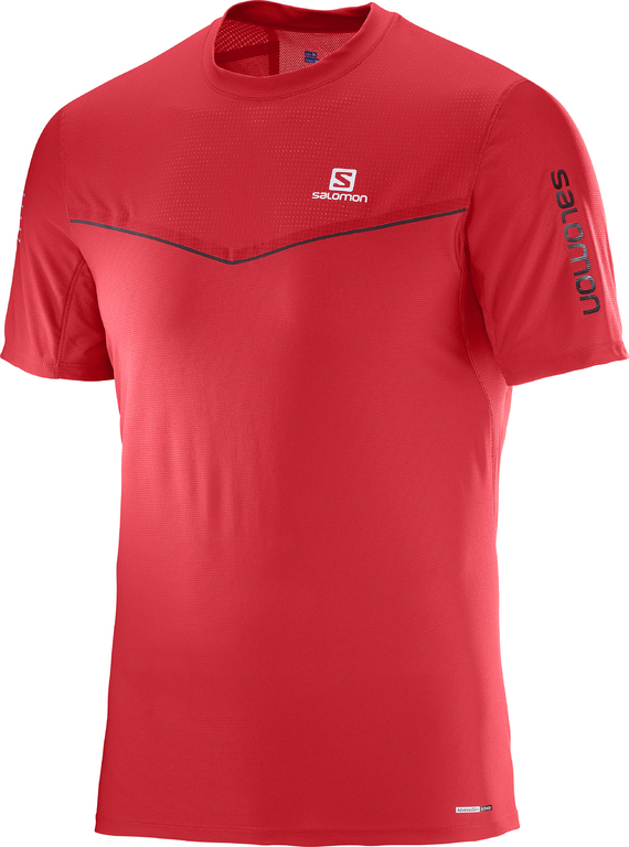 SALOMON shirt SS Fast Wing Tee red
