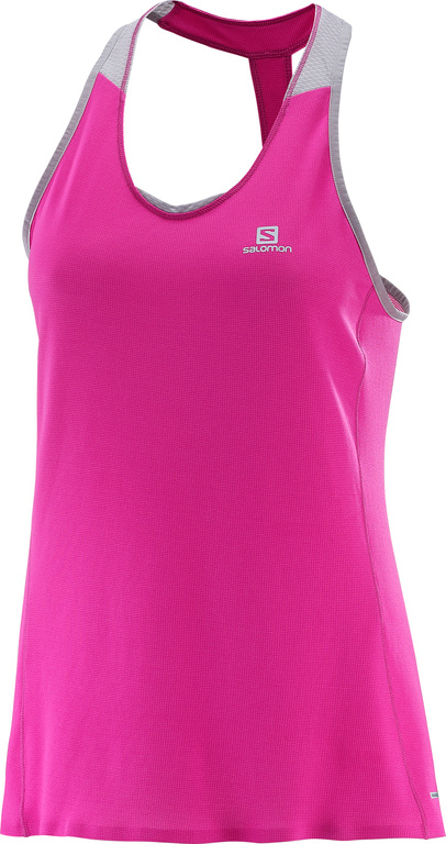 SALOMON sleeveless shirt Sense Pro Tank W violet/grey