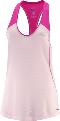SALOMON krekls bezroku Elevate Tank Tunic W beige/pink
