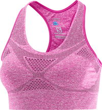 SALOMON krūšturis sporta Medium Impact Bra W pink
