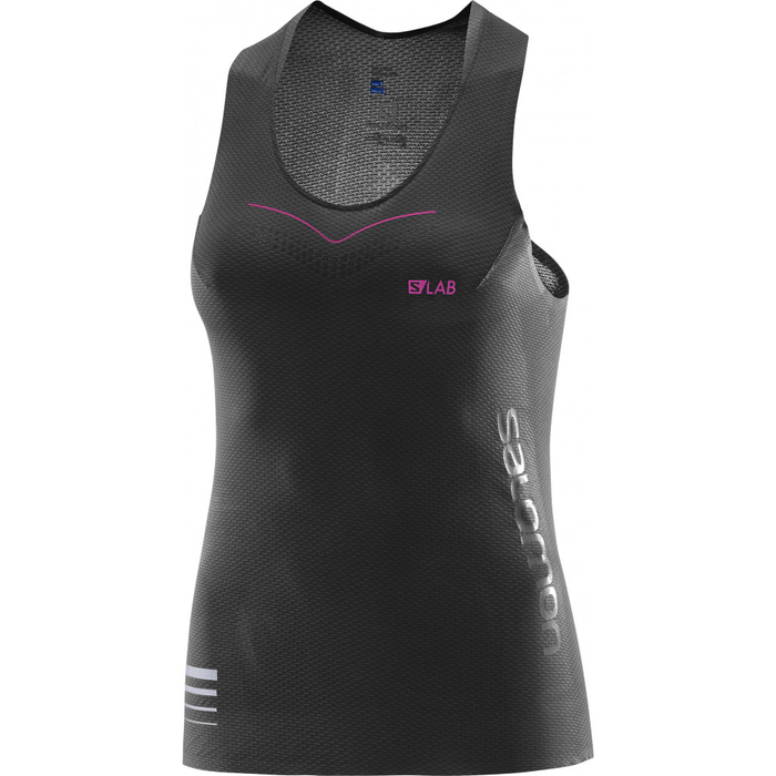 SALOMON krekls bezroku S-Lab Sense Tank W black/pink