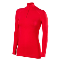 FALKE termokrekls LS Zip Women MW red