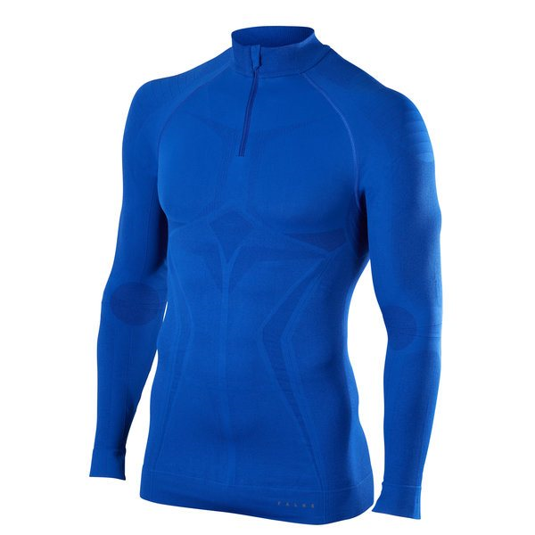 FALKE termokrekls LS Zip MW bright blue