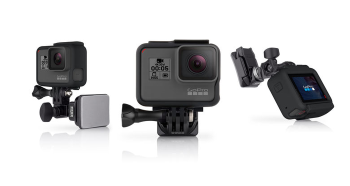 GoPro stiprinājums ķiverei Helmet Front/Side Mount