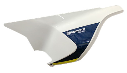 HUSQVARNA plastic r number LH 701 Enduro/SM '16-'19 white w/decal