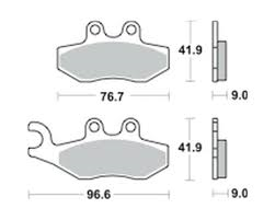 LUCAS brake lining frGilera Runner/FDB2142EF Ferodo