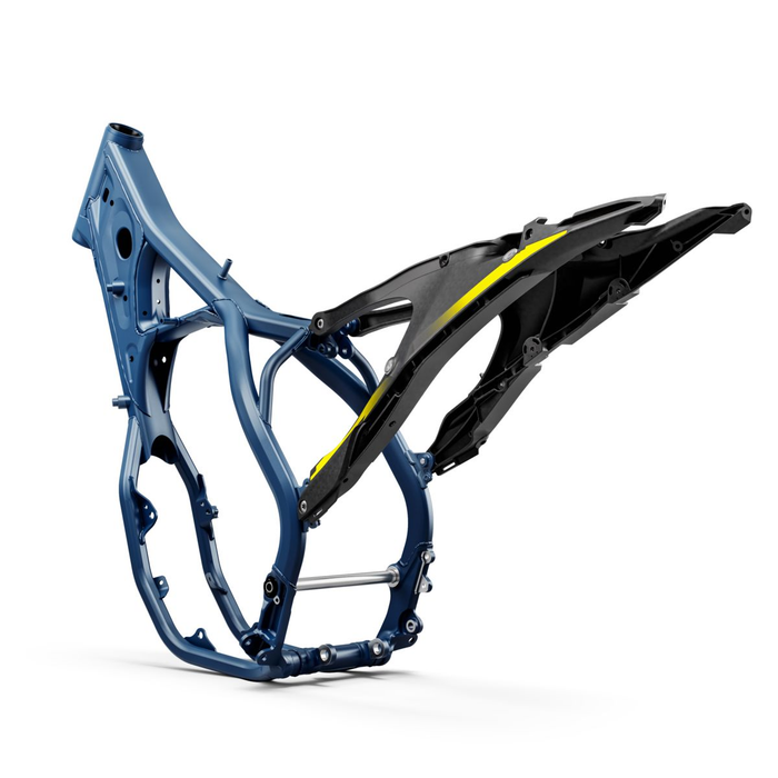 HUSQVARNA plastmasa pusrāmja LH daļa MX '19-'20 w/decal