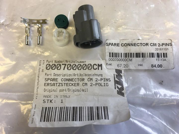 HUSQVARNA konektors CM 2-pin