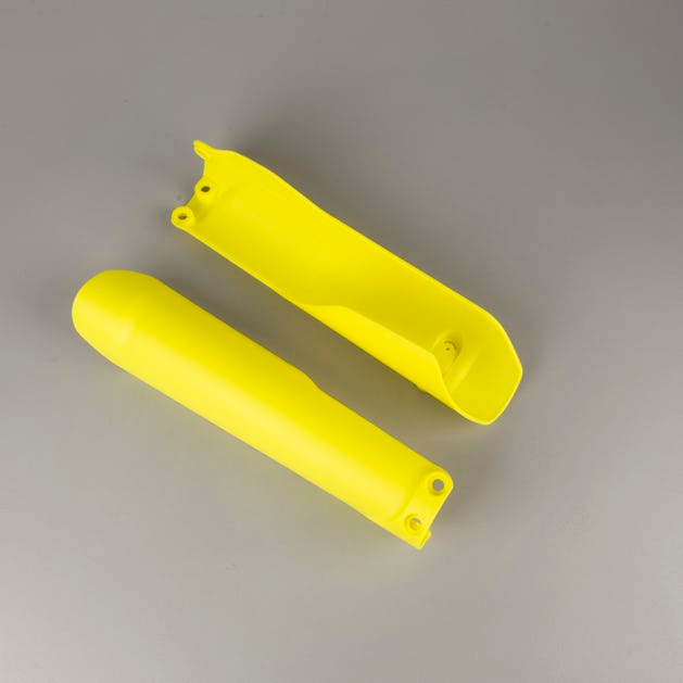 HUSQVARNA plastic guards fr shock absorbers TC 50 '21-'22 yellow w/decal