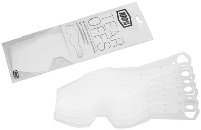 100% briļļu plēvītes Tear Offs 20gb Racecraft/Accuri/Strata