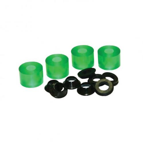 HUSQVARNA rubber handlebars mount Green/Soft