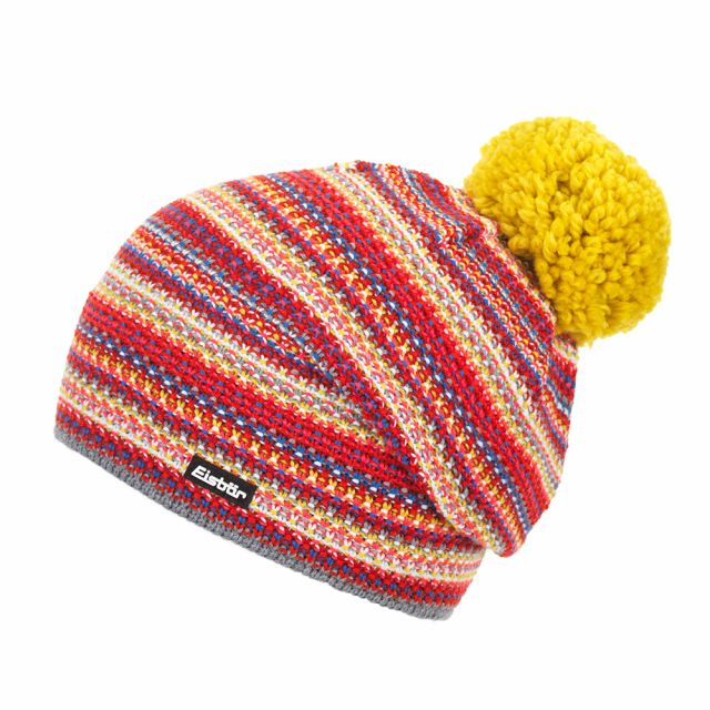 EISBAR cepure Kids Finjas OS red/yellow