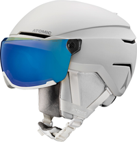 ATOMIC ķivere Savor Visor ST white w/blue ST AW C2