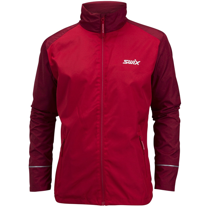 SWIX distanču slēpošanas jaka Trails JKT red/black