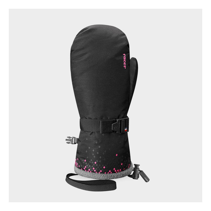 RACER cimdi Kids Boreal 8 Mitt black/pink
