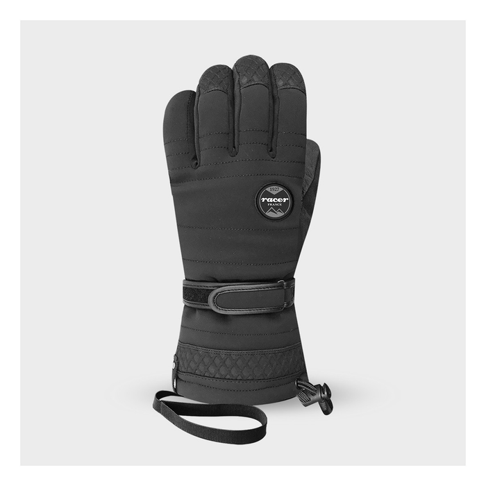 RACER cimdi W G Snow 2 black