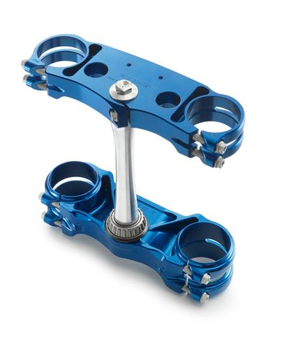 HUSQVARNA stūres tiltu kompl Factory Triple Clamp MX 125-450 '16-'21 blue