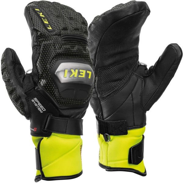 LEKI cimdi WC Race Tit S Speed Mitt black/yellow
