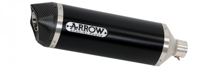 ARROW izpūtējs HUSQVARNA 701/690 '17-'20 Race Tech Alu Dark w/ Carby Cap