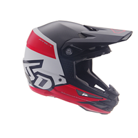 6D helmet BMX/DH ATB-1 Flight white/red
