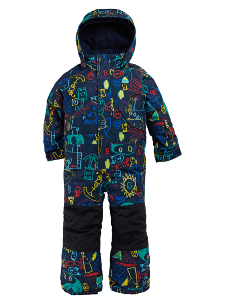 BURTON kombinezons TD One Piece dark blue/multi