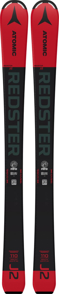 ATOMIC slēpes Redster J2 red/black