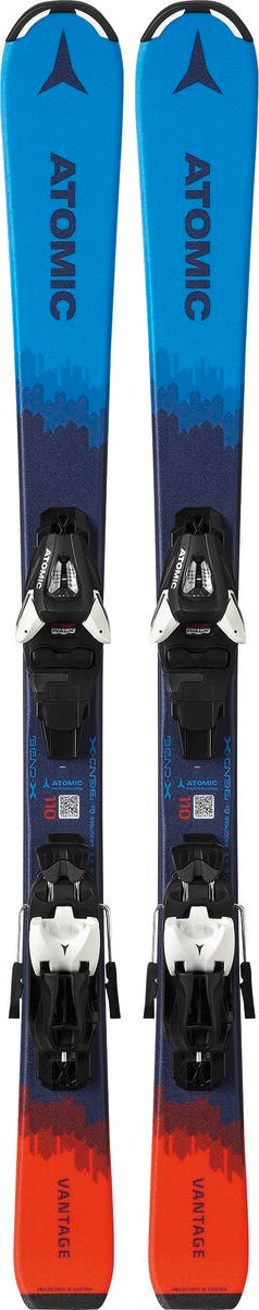 ATOMIC kalnu slēpes ar stiprinājumiem Vantage JR blue/red