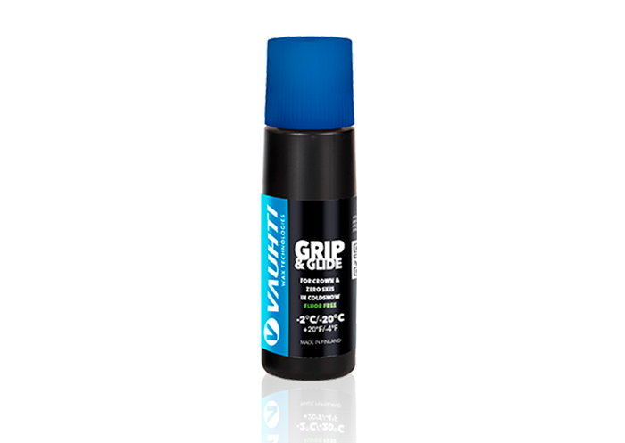 VAUHTI vasks atspēriena pēdai liquid Grip and Glide Blue -2/-20 80ml