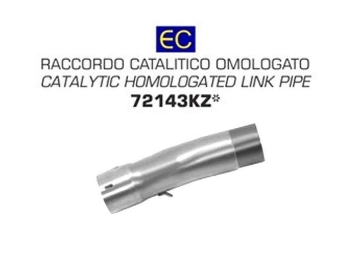 ARROW izputēja pārejas caurule HUSQVARNA 701 '17-'20 Catalyst Link pipe
