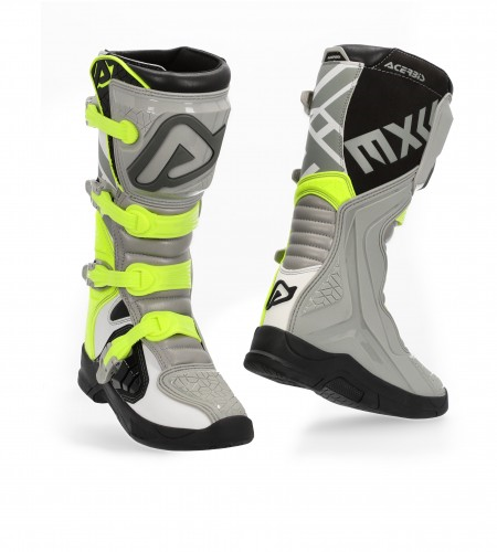 ACERBIS zābaki X Team grey/yellow