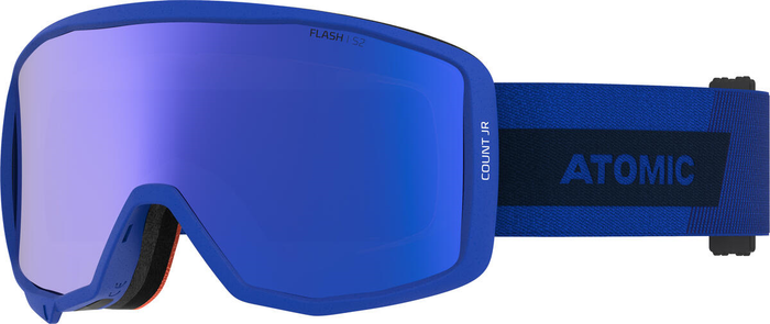 ATOMIC brilles JR Count Cylindrical blue w/blue flash C2