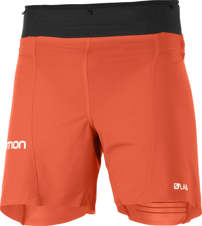 SALOMON šorti S/Lab Sense red/black