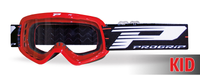 PROGRIP brilles 3101CH Youth red w/clear 3113
