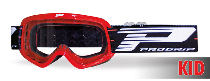 PROGRIP goggles 3101CH red w/clear 3113