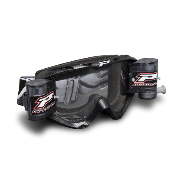 PROGRIP goggles Roll Off 3450 carbon w/clear 3215