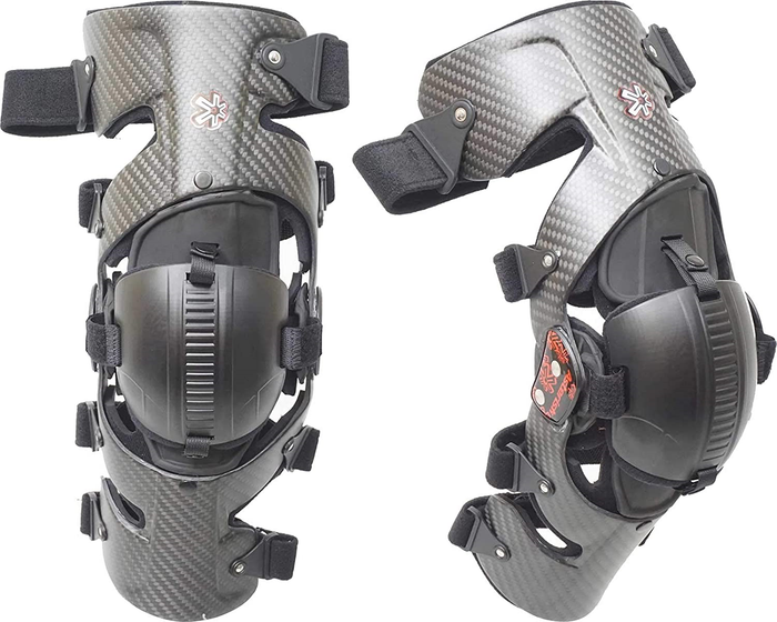 ASTERISK knee guards Carbon Cell 1 pair black carbon